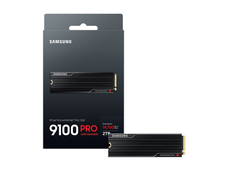 Disco SSD - SAMSUNG - 9100 Pro 2TB - com dissipador de calor