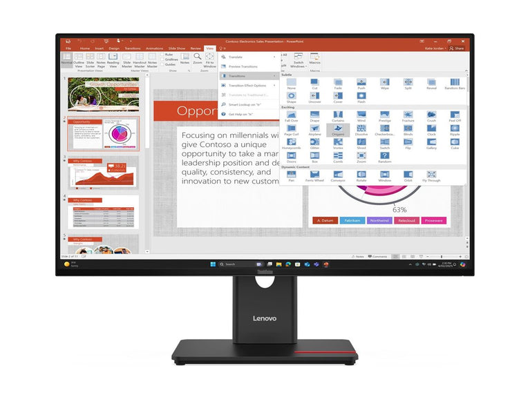 Monitor office - ThinkVision T27-40 27'' - LENOVO