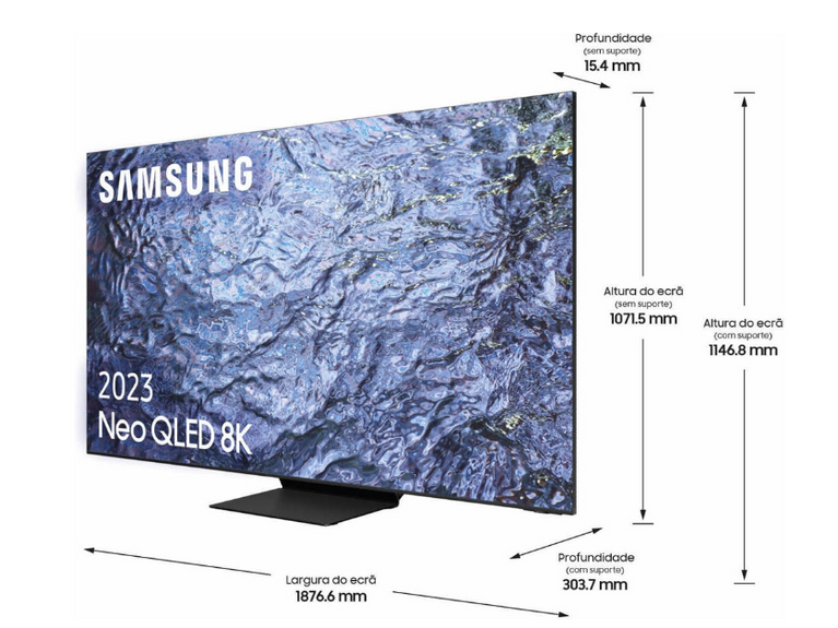 TV NeoQLED Ultra HD 8K - SAMSUNG - 85" - TQ85QN900CTXXC