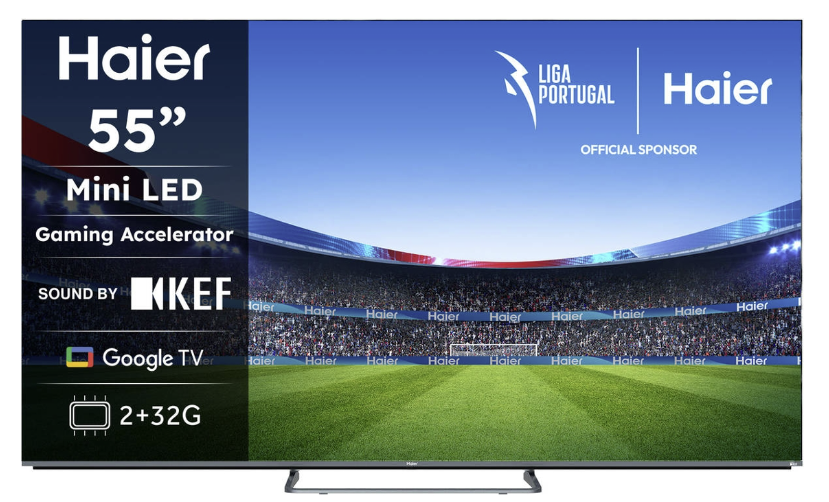 TV Mini LED Ultra HD 4K - HAIER - 55" - H55M80FUX