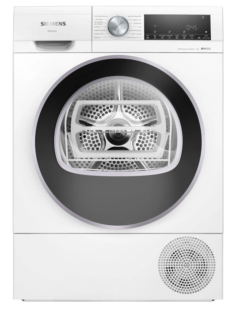 Máquina de secar roupa - 9 Kg - SIEMENS - WQ45G2D0ES