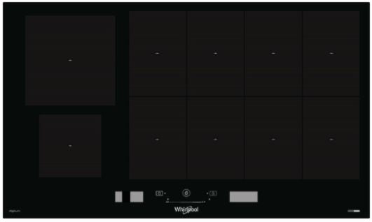 Placa de indução - WHIRLPOOL - SMP9010C/NE/IXL