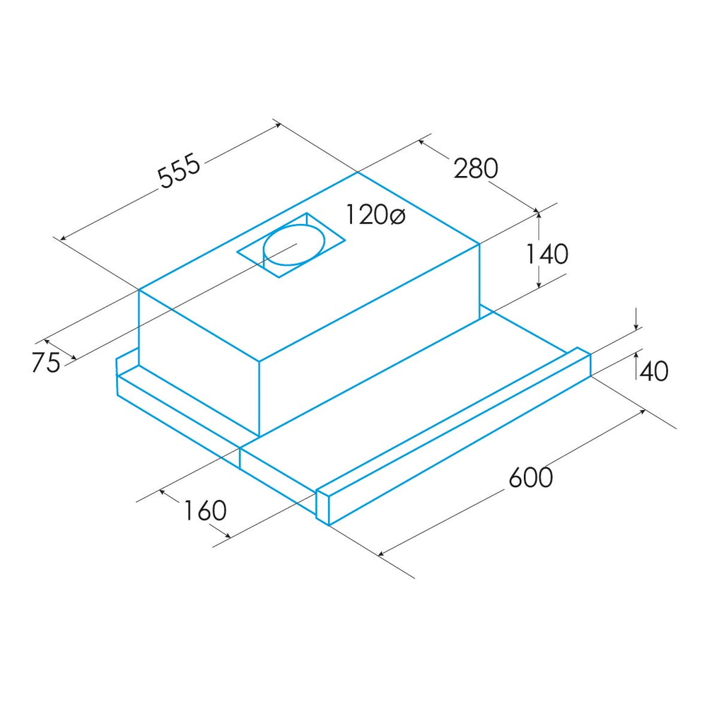 Exaustor telescópico - EDESA - ECT6411X