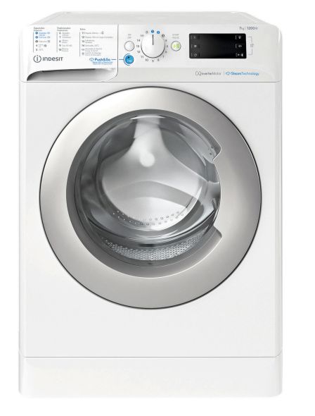 Máquina de lavar roupa - 7 Kg - INDESIT - BWE71295XWSVSPT