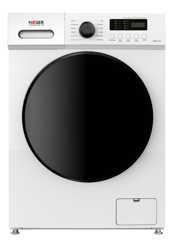 Máquina de lavar roupa - 8 Kg - HAEGER - WM8KG003A