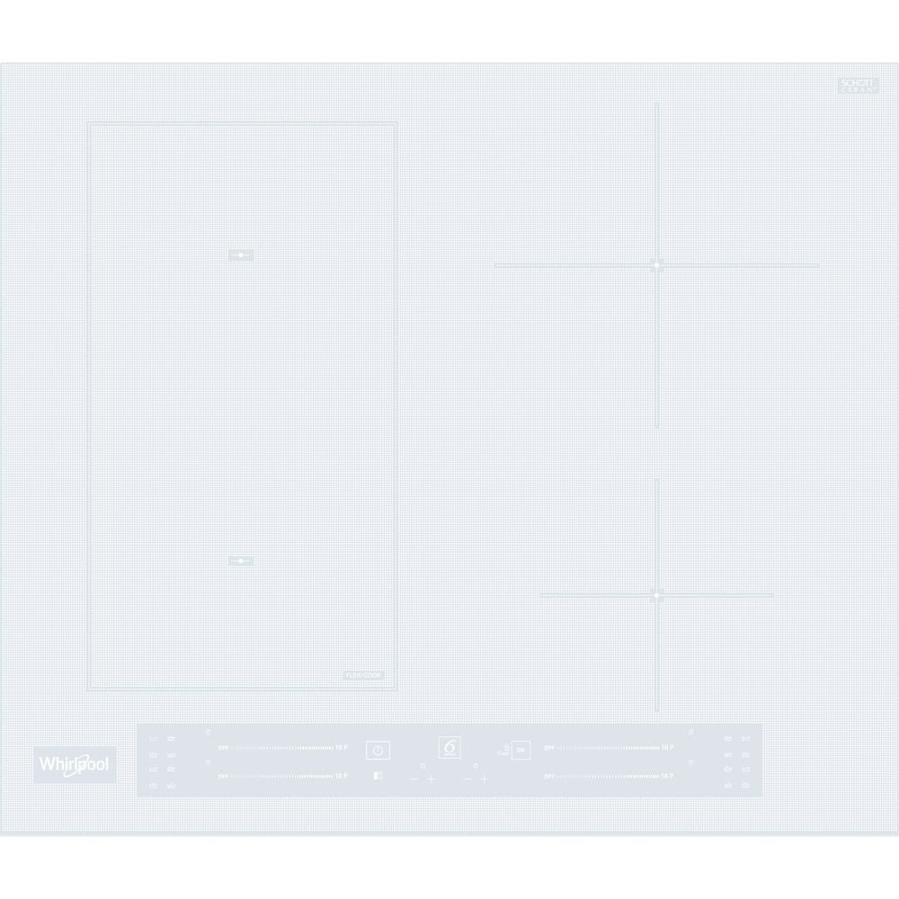 Placa de indução - WLS5360BF/W - WHIRLPOOL