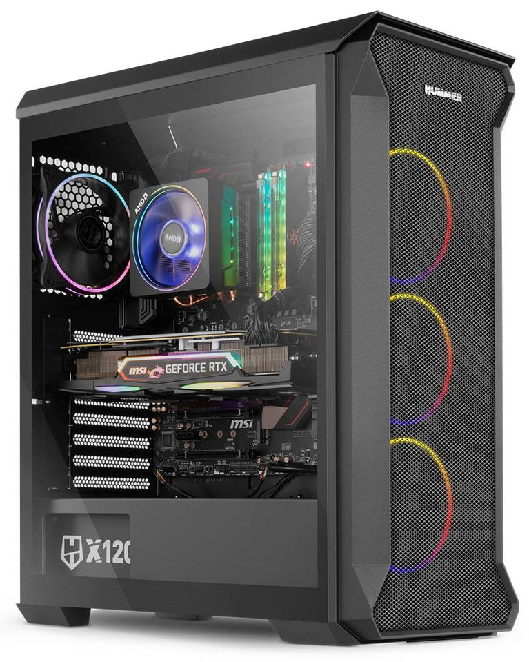 Caixa - NOX - Hummer Quantum RGB ATX Black