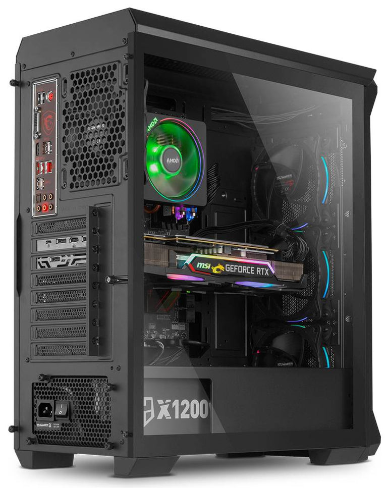 Caixa - NOX - Hummer Quantum RGB ATX Black