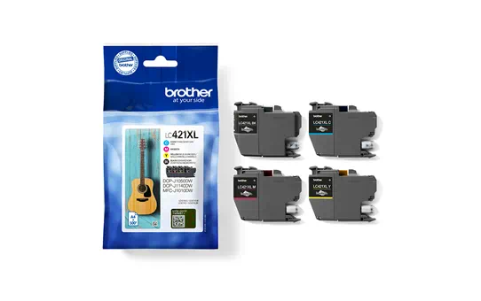 Tinteiro - LC421XLVAL Pack 4 cores - BROTHER