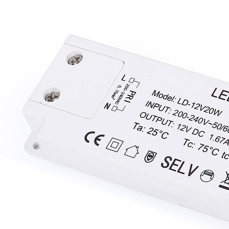 Fonte de alimentação DC12V/20W/1,7A - 4 saÍdas