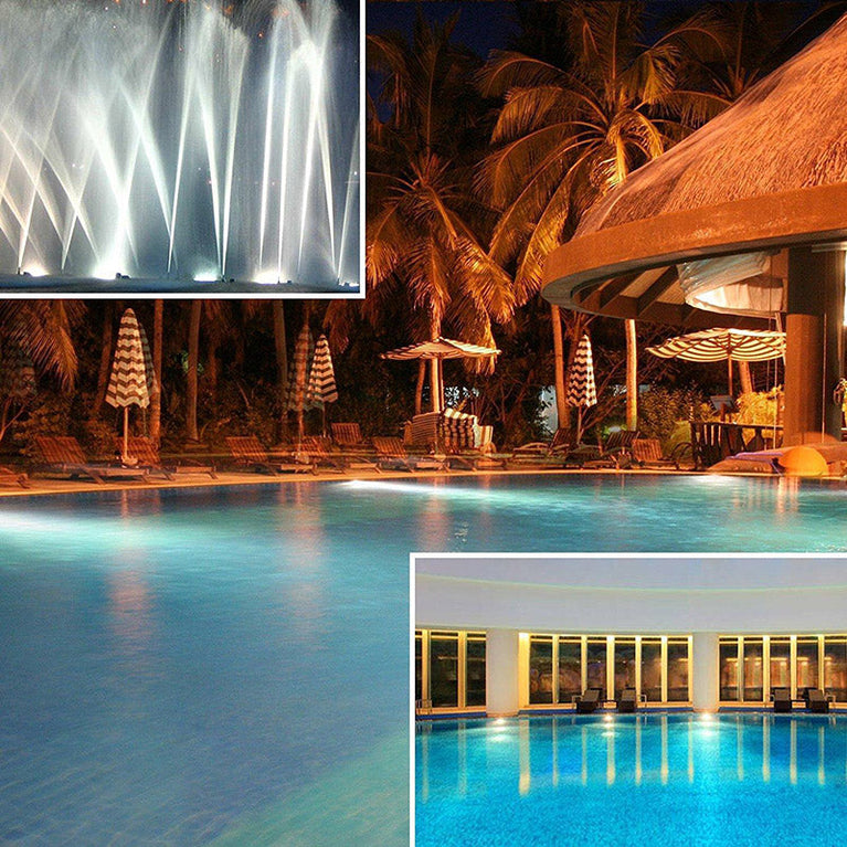 Lâmpada LED RGB+Branco neutro para piscinas - 35W