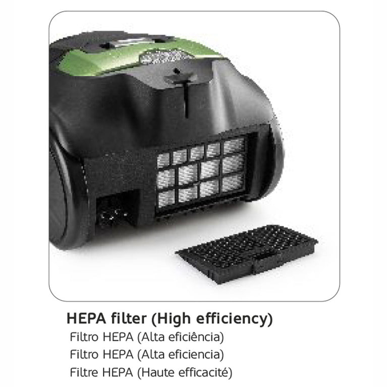Aspirador com saco - HAEGER - ECOMATTE